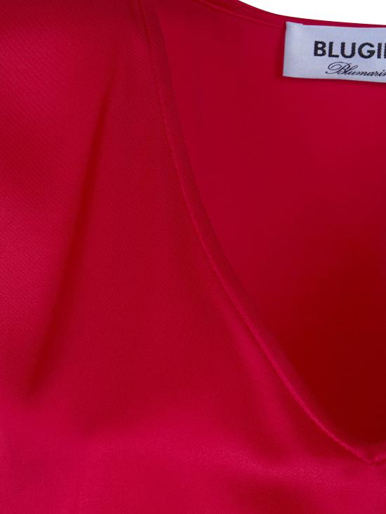 26SS 블루걸 반팔 티셔츠 RA6190T448A 81663 RED - BLUGIRL