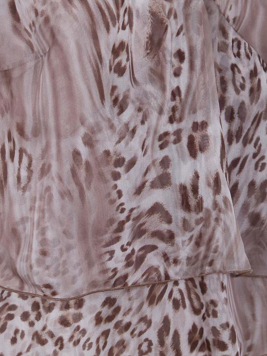 26SS 블루걸 반팔 티셔츠 RA6089TS121 P9371 BROWN - BLUGIRL