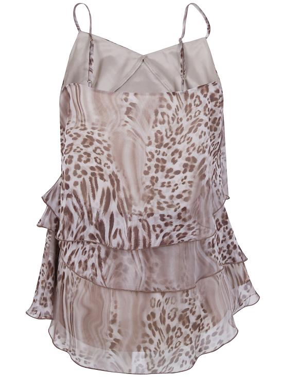 26SS 블루걸 반팔 티셔츠 RA6089TS121 P9371 BROWN - BLUGIRL