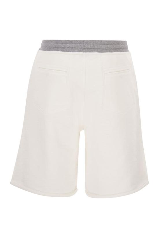 26SS 브루넬로 쿠치넬리 스트레이트 팬츠 MR8313375G CTQ27 WHITE - BRUNELLO CUCINELLI