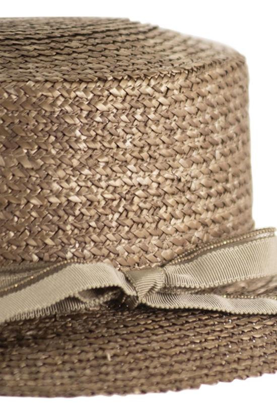 26SS 파비아나 필리피 모자 SAD276A954M054 VR2 HAZELNUT - FABIANA FILIPPI