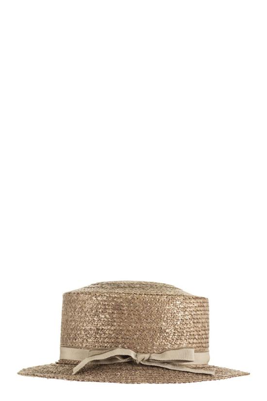 26SS 파비아나 필리피 모자 SAD276A954M054 VR2 HAZELNUT - FABIANA FILIPPI