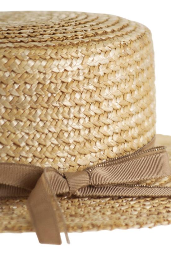 26SS 파비아나 필리피 모자 SAD276A954M054 VR1 NATURAL - FABIANA FILIPPI