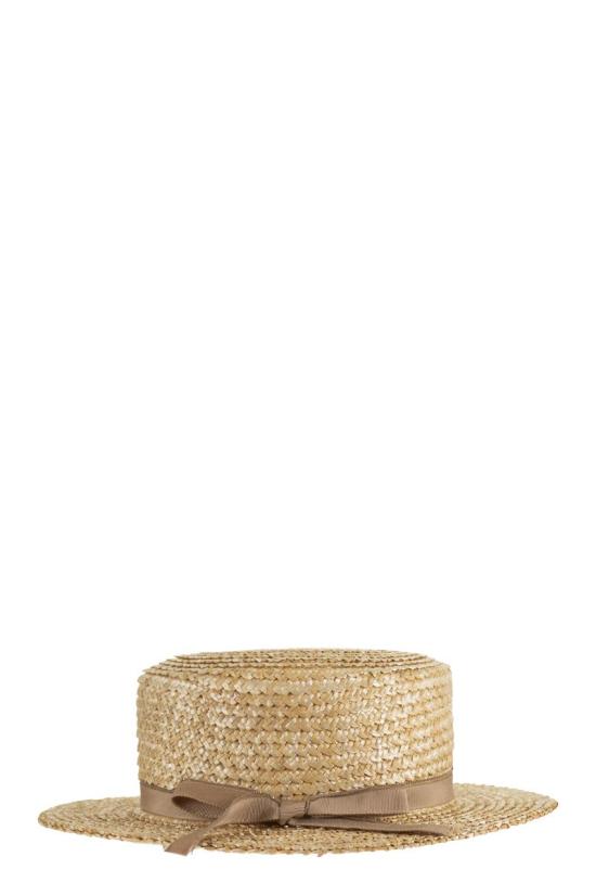 26SS 파비아나 필리피 모자 SAD276A954M054 VR1 NATURAL - FABIANA FILIPPI