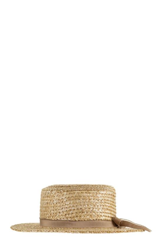 26SS 파비아나 필리피 모자 SAD276A954M054 VR1 NATURAL - FABIANA FILIPPI