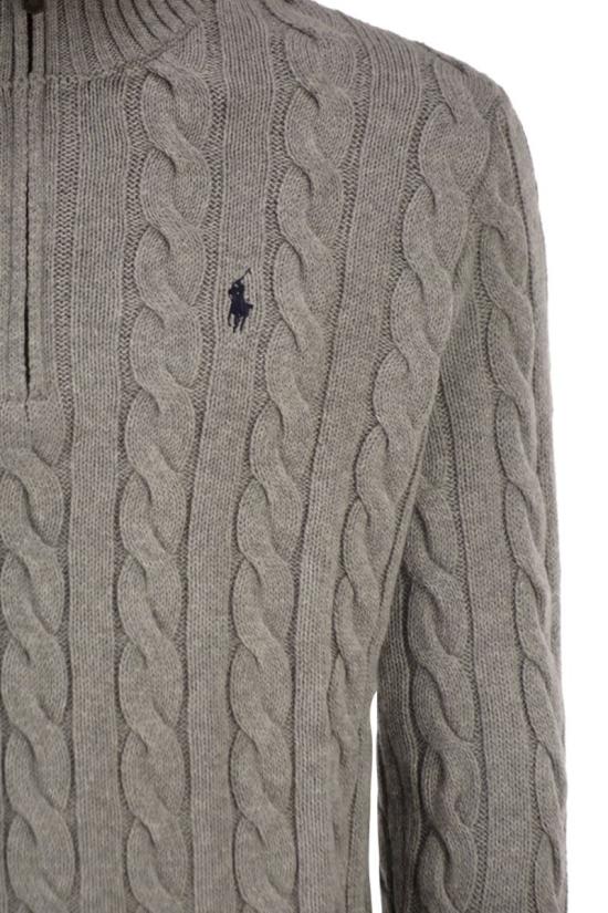  폴로 랄프로렌 스웨터 710810841 002 GREY - POLO RALPH LAUREN