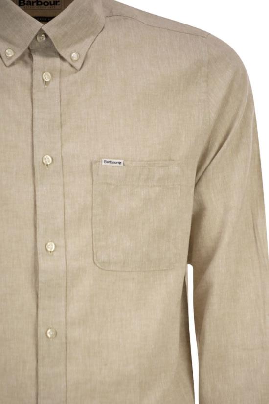 26SS 바버 긴팔 셔츠 MSH5090 MSH ST51 SAND - BARBOUR