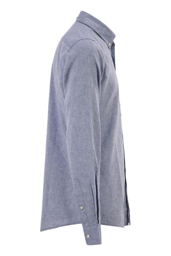 26SS 바버 긴팔 셔츠 MSH5090 MSH BL33 LIGHT BLUE - BARBOUR