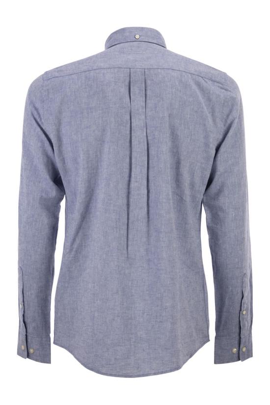 26SS 바버 긴팔 셔츠 MSH5090 MSH BL33 LIGHT BLUE - BARBOUR