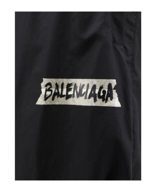 26SS 발렌시아가 마스킹 테이프  트랙팬츠 857634TPQ381000 black - BALENCIAGA