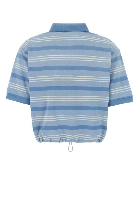 26SS 프라다 반팔 티셔츠 39609SOOO188QF0076 Light Blue - PRADA