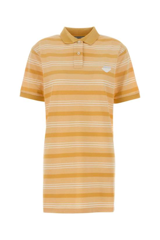 26SS 프라다 미디 원피스 33616SOOO188QF0F06 Yellow