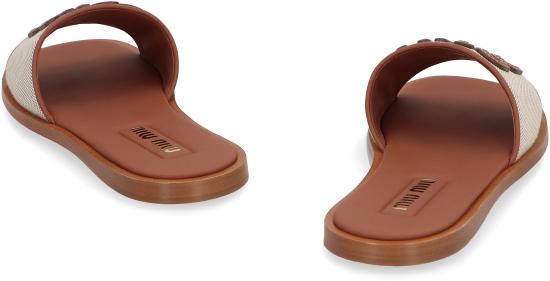  미우미우 샌들 5XX644F005Q1DF062F brown - MIU MIU