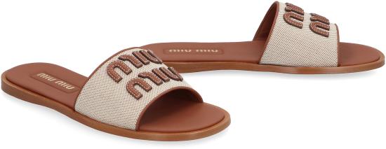  미우미우 샌들 5XX644F005Q1DF062F brown - MIU MIU