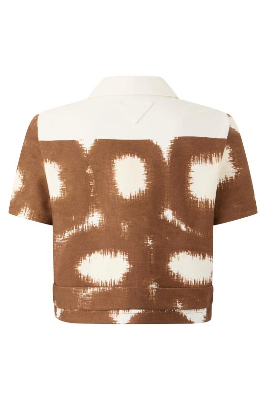 26SS 프라다 셔츠 P412JSOOO187QF0005 panna - PRADA