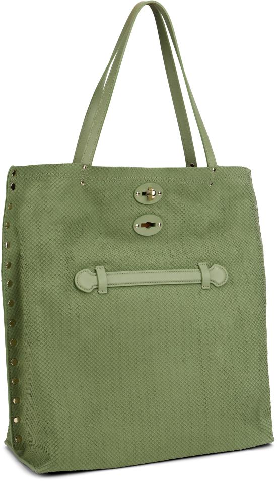 26SS 자넬라토 토트백 0687902200000MZ0484 green - ZANELLATO