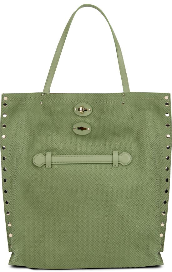 26SS 자넬라토 토트백 0687902200000MZ0484 green - ZANELLATO