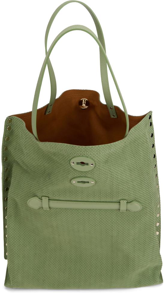 26SS 자넬라토 토트백 0687902200000MZ0484 green - ZANELLATO