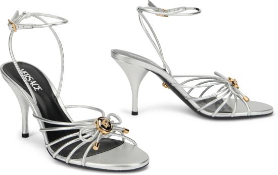 26SS 베르사체 힐/펌프스 10223251A085391E01V Silver - VERSACE