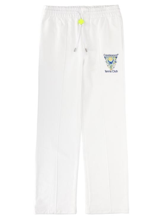 26SS 카사블랑카 스트레이트 팬츠 MSP26JTR051 02TENNISCLUBICON WHITE