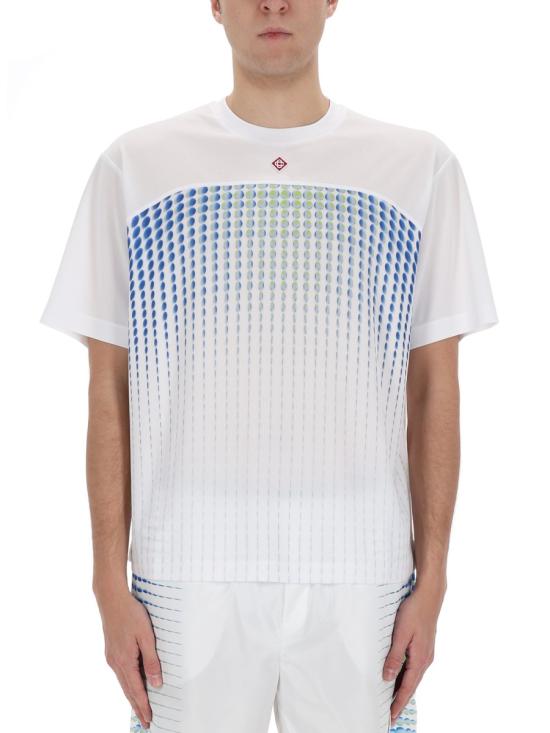 26SS 카사블랑카 반팔 티셔츠 MSP26JTP449 01PILLS WHITE - CASABLANCA