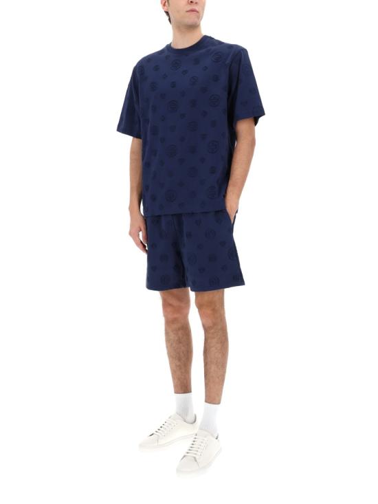 26SS 카사블랑카 반팔 티셔츠 MSP26JTS044 03APPLIQUEMONOGRAM MULTICOLOUR - CASABLANCA