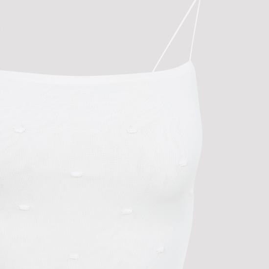 26SS 자크뮈스 미디 원피스 DRW00813AK00317 110 WHITE - JACQUEMUS