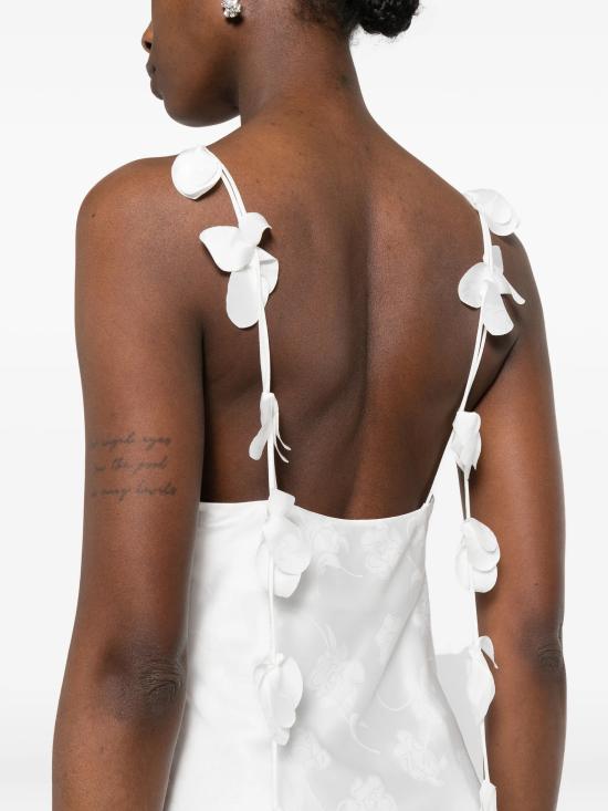 26SS 로테이트 미디 원피스 115728 857 White - ROTATE