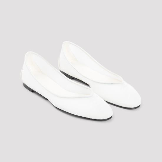 26SS 자크뮈스 플랫 슈즈 FOW00183AW00814 100 WHITE - JACQUEMUS