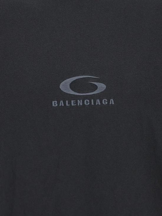 26SS 발렌시아가 반팔 티셔츠 850345TTVH9 1041 BLACK - BALENCIAGA