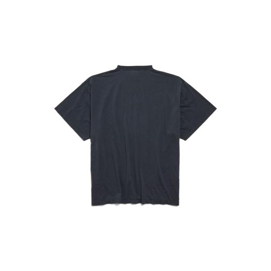 26SS 발렌시아가 반팔 티셔츠 850345TTVH9 1041 BLACK - BALENCIAGA