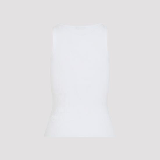 26SS 막스마라 반팔 티셔츠 2611361032600 001 WHITE - MAX MARA