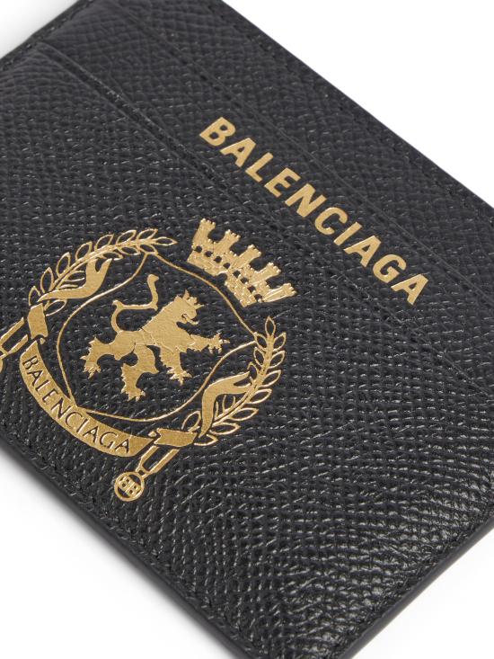 26SS 발렌시아가 가죽소품 8463282AB4Y 1000 BLACK - BALENCIAGA