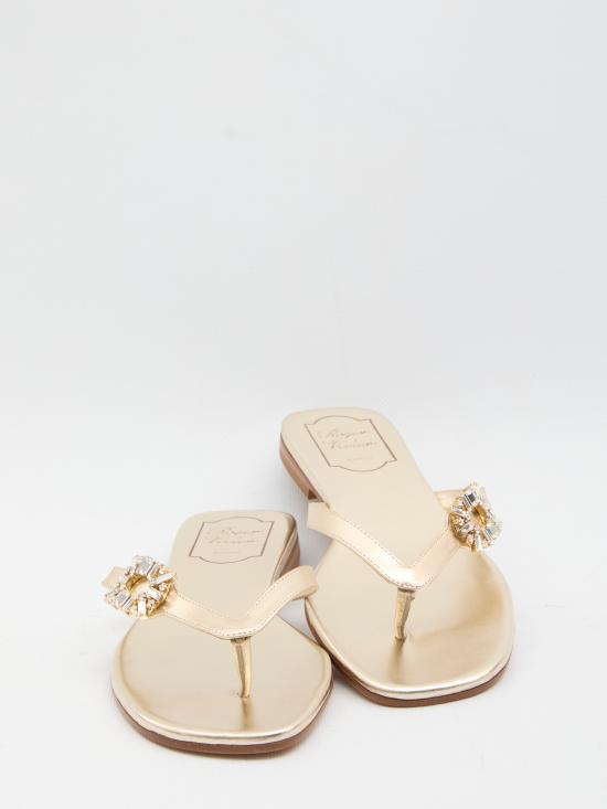 26SS 로저비비에 샌들 RVW81744970KACG 005 GOLD - ROGER VIVIER