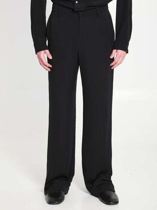 26SS 구찌 스트레이트 팬츠 864155ZHS18 1000 BLACK