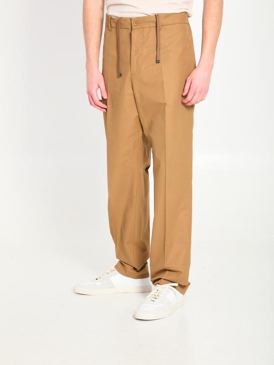 26SS 몽클레어 스트레이트 팬츠 L10912A00002154ARP 26G BROWN - MONCLER