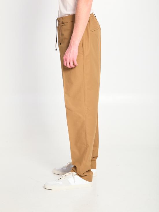 26SS 몽클레어 스트레이트 팬츠 L10912A00002154ARP 26G BROWN - MONCLER