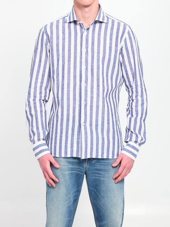 26SS 보리엘로 긴팔 셔츠 220123MARE AZZURRO WHITE