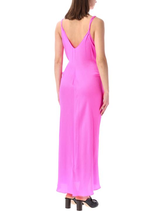 26SS JW앤더슨 미디 원피스 DR0503PG1897 350 HOT PINK - JW ANDERSON