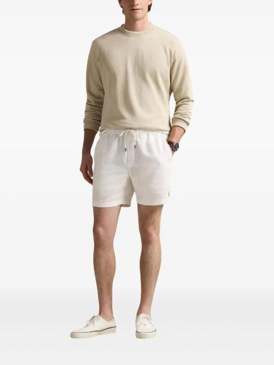 26SS 폴로 랄프로렌 포니 로고 레귤러 핏 스웨트셔츠 710916689 025 BEIGE - POLO RALPH LAUREN