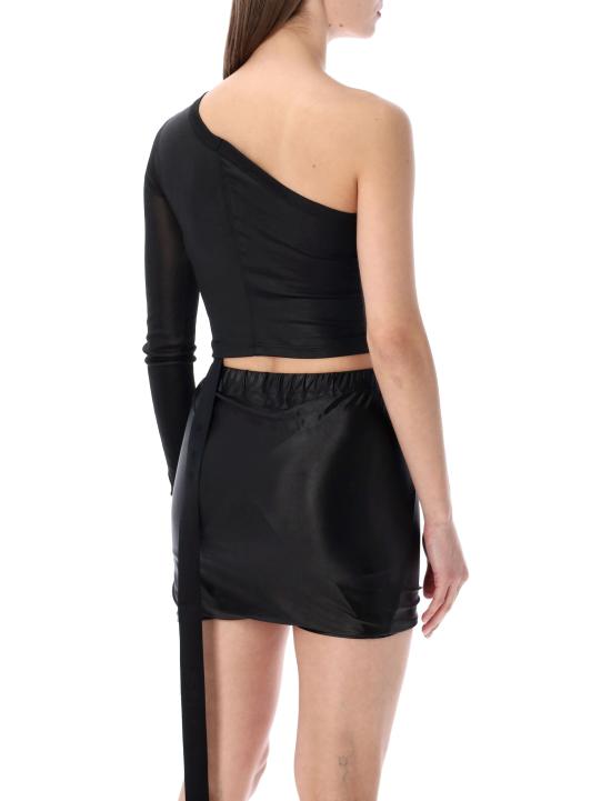 26SS 릭 오웬스 반팔 티셔츠 DS01F4214JL 09 BLACK - RICK OWENS