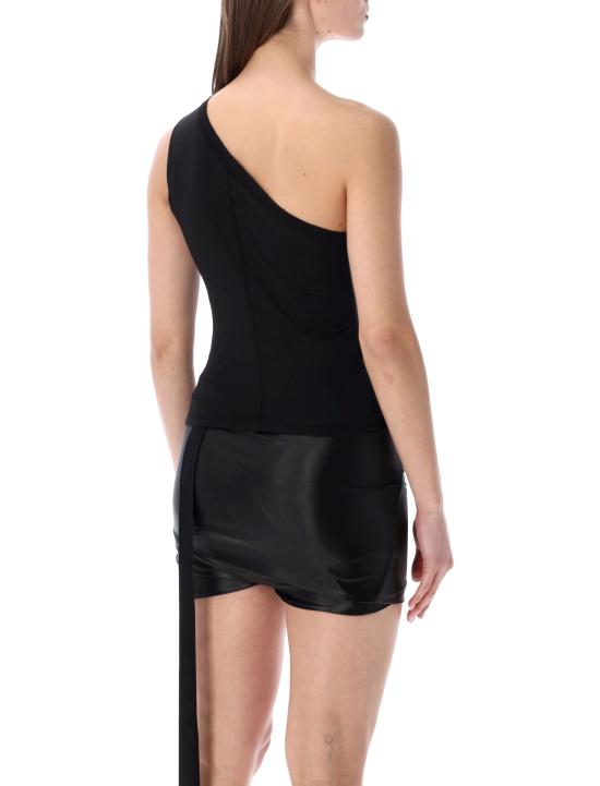 26SS 릭 오웬스 반팔 티셔츠 DS01F4114BH 09 BLACK - RICK OWENS