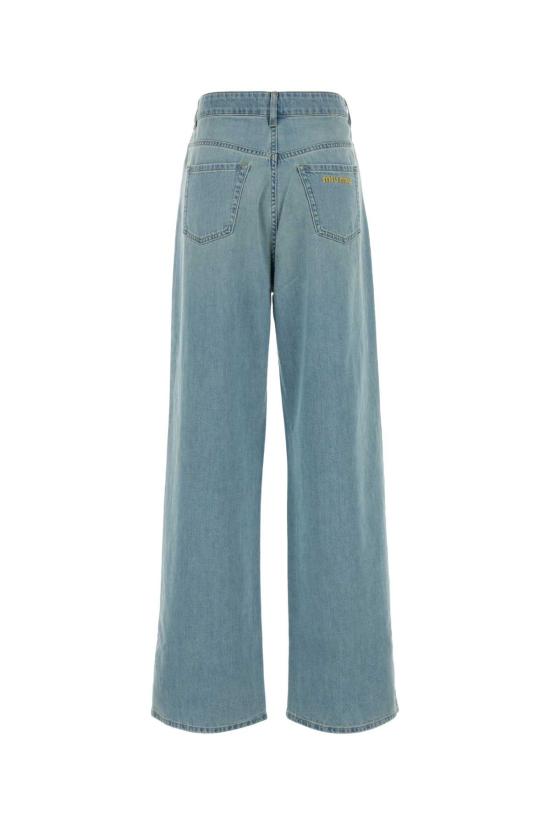 26SS 미우미우 스트레이트 팬츠 GWP394S2321823 F0013 LIGHT BLUE - MIU MIU