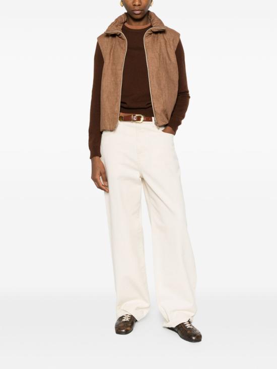 26SS 에르노 베스트 GI000352D17105Z2240 LEATHER BROWN - HERNO