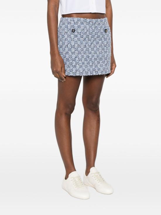 26SS 구찌 숏 스커트 853017ZAUE24262 CLEAR BLUE - GUCCI