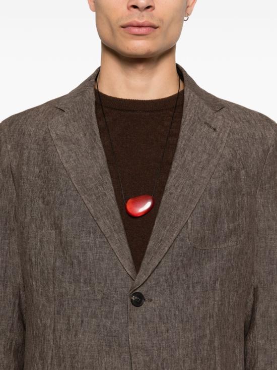 26SS 엠포리오 아르마니 자켓 EM000070TE10410O6002 BROWN - EMPORIO ARMANI