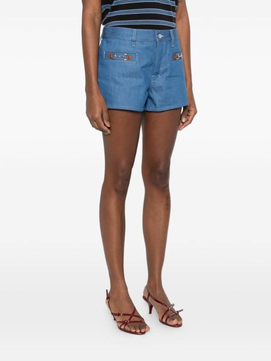 26SS 구찌 스트레이트 팬츠 851990XDDEH4850 BLUE - GUCCI