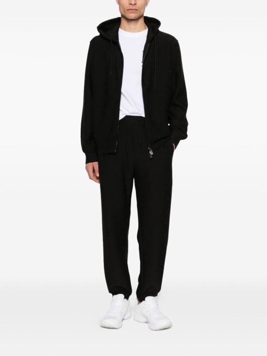 26SS 엠포리오 아르마니 스트레이트 팬츠 EM004872AF13700FC322 BLACK - EMPORIO ARMANI