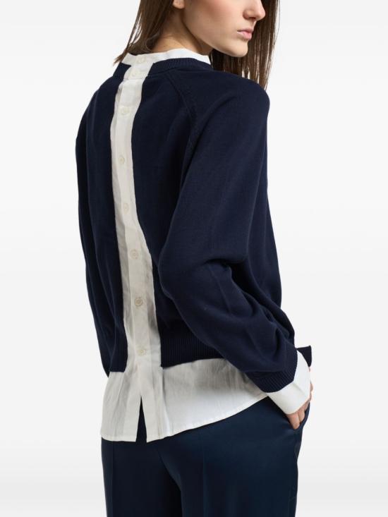 26SS 세미쿠튀르 스웨터 Y6SB60N061 BLUE - SEMI-COUTURE