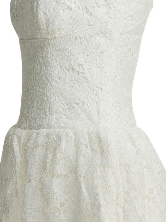 25FW 셀프 포트레이트 미디 원피스 AW25088SAWWHITE - SELF PORTRAIT